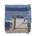 Bloomingville Toscana Wohndecke, Blau, 160 × 130 cm